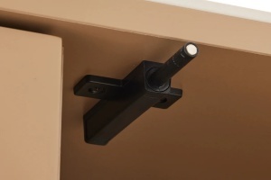 DULAP LIVING SAVOY 130CM, 3D, REALIZAT DIN MDF SI PLACA CERAMICA, CULOARE TRAVERTIN, ARTIM GROUP SELECTION - Img 7