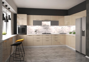 DULAP + MASCA CUPTOR VENTO DP 60-214 ALB STIL MODERN HALMAR - Img 3