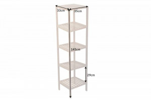 DULAP/ORGANIZATOR BAIE, SPA 145CM, DIN LEMN MASIV DE BAMBUS, ARTIM GROUP SELECTION - Img 6