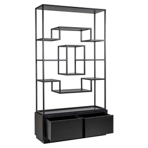 DULAP/ORGANIZATOR BONVOY, 211398, NEGRU, DIN FURNIR DE STEJAR, STIL MODERN, RICHMOND INTERIORS - Img 4