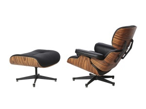 EAMES, FORMAT DIN FOTOLIU+ TABURET, PIELE, FURNIR CURBAT SI METAL, DESIGN MODERN, SCHULLER - Img 5