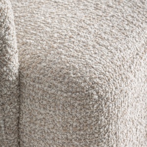 FOTOLIU BESNE, CREM, REF. 37943, CONFECTIONAT DIN TEXTIL CHENILLE , LEMN SI METAL, VICAL , STIL MODERN - Img 5