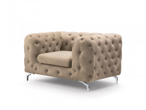 FOTOLIU CHESTERFIELD 117CM, LIVERPOOL, DIN STOFA, DIVERSE NUANTE, DE CALITATE SUPERIOARA