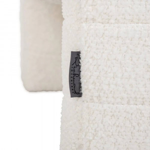 FOTOLIU CONFORTABIL KELLY, ALB, TAPITERIE CHENILLE, STIL MODERN, RICHMOND INTERIORS - Img 3