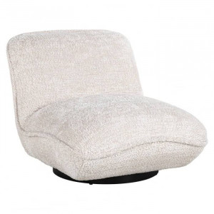 FOTOLIU CONFORTABIL OPHELIA, CREM/NEGRU, TAPITERIE CHENILLE, STIL MODERN, RICHMOND INTERIORS
