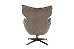 FOTOLIU CU TABURET, CLOUD ROTATIV 360 GRADE, MATERIAL TEXTIL TAUPE SI CADRUL METALIC, ARTIM GROUP SELECTION - Img 3