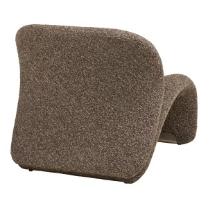 FOTOLIU DE RELAXARE SOFIA, DIN LEMN SI TEXTIL, CULOARE MARO, HOUSE NORDIC - Img 5