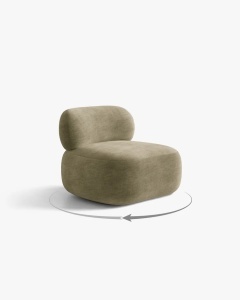 FOTOLIU DECORATIV AURA, VERDE MASLINIU DESCHIS, 73X91 CM, TAPITAT CU TAPITERIE DIN TEXTIL CHENILLE GOLD MICADONI