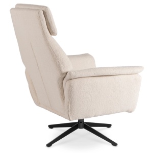 FOTOLIU DEOSEBIT PIVOTANT, ARTIM MEBLE, REALIZAT DIN MATERIAL BOUCLE BEJ, STIL MODERN - Img 4