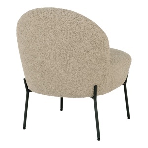 FOTOLIU DINING MERIDA, DIN METAL SI PIELE ECO, CULOARE GRI, HOUSE NORDIC - Img 5