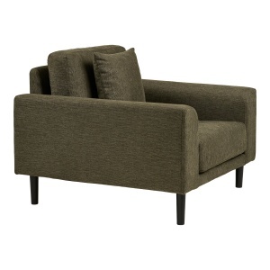 FOTOLIU RELAXARE LIDO, DIN METAL SI TEXTIL, CULOARE VERDE OLIVE, HOUSE NORDIC - Img 4