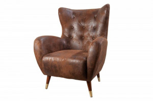 FOTOLIU STIL CHESTERFIELD, DON MARO ANTICHIZAT, MICROFRIBRA - Img 6
