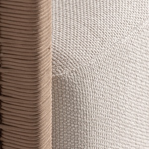 FOTOLIU TRENA 35216, ALB/NATURAL, CONFECTIONAT DIN LEMN DE TEC RECICLAT, POLIPROPILENA SI TEXTIL, STIL MODERN - Img 4
