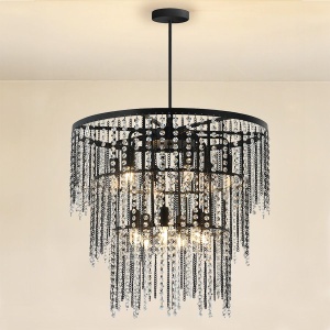 Lampa Cristal APP1314-CP Black - Img 3
