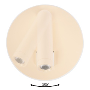 Lampa de perete APP1615-1W beige - Img 3