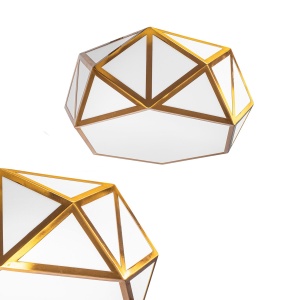 Lampă de tavan 35cm APP1238-C Gold - Img 1