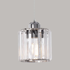 Lampă de tavan cristal argintiu APP508-1CP - Img 3
