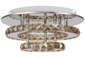 Lampă de tavan din cristal Plafond LED 20W rotund APP411-C