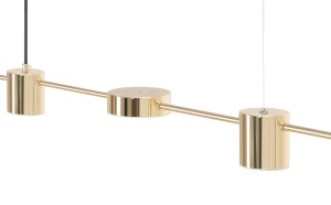 Lampa LED APP929-5CP GOLD - Img 3