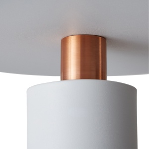 Lampă suspendată APP1146-1CP White Rose Gold - Img 3