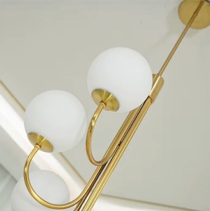 Lampă suspendată APP1585-6CP Gold - Img 4