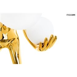 LAMPADAR EXCLUSIVIST, HUMAN GOLD, PREMIUM, DIN FIBRA DE STICLA SI ABAJURURI, ARTIM GROUP SELECTION - Img 2