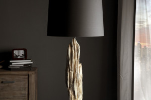 LAMPADAR ROUSILIQUE 17321 NEGRU/NATURAL DESIGN RUSTIC - Img 3