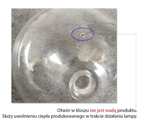 Lămpi de tavan sticlă 15cm APP1681-1CP - Img 4