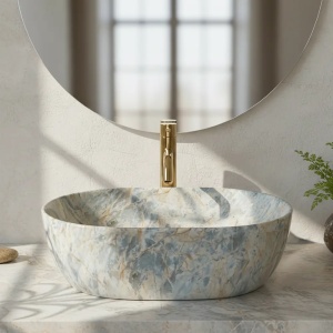 LAVOAR PENTRU BLAT REA AMELIA RUSTSTONE 48, CALITATE SUPERIOARA - Img 4