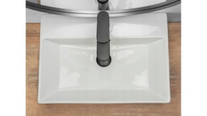 LAVOAR REA BONITA, 51 CM, ALB, DIN CERAMICA, CALITATE SUPERIOARA - Img 4