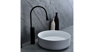 LAVOAR REA ELMA, ALB, 45 CM, DIN CERAMICA, CALITATE SUPERIOARA - Img 3