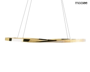 LUSTRA ANILLO 120, AURIE, CONFECTIONATA DIN METAL SI ALUMINIU, STIL MODERN - Img 2