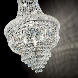 LUSTRA DUBAI SP10, CROM, DIN CRISTAL, STIL CLASIC - Img 2