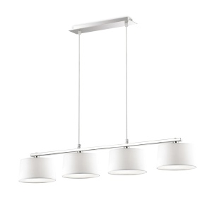LUSTRA HILTON SP4 LINEAR, ALB, DIN STICLA, STIL MODERN