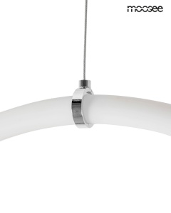 LUSTRA LASSO 1000 SMART SILVER, CONFECTIONATA DIN OTEL, STIL MODERN - Img 2