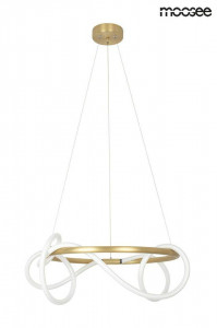 LUSTRA LED EXCLUSIVISTA 60CM, SERPIENTE, CONFECTIONATA DIN METAL SI LED, STIL MODERN