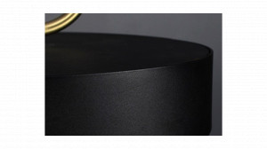 LUSTRA, LED GOLD BLACK 40CM ,APP948-1CP, METAL SI LED - Img 3
