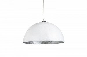 LUSTRA MODERNA 50CM, GLOW , COD 13209, STIL MODERN, REALIZATA DIN METAL IN ALB/ARGINTIU - Img 6