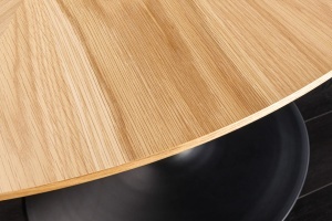 MASA DE DINING ROTUNDA, ATELIER 120CM, FURNIR LEMN DE STEJAR SI METAL, ASPECT NATUR, ARTIM GROUP SELECTION - Img 5