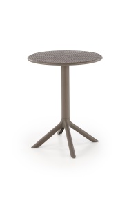 MASA DE GRADINA/TERASA CALVO, KAKI, DIN POLIPROPILENA, STIL MODERN - Img 3