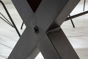 MASA DE SUFRAGERIE, THOR 200CM, LEMN MASIV DE PIN, DESIGN INDUSTRIAL - Img 2