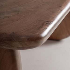 MASA DEOSEBITA, CARMAUX 260CM, FABRICATA DIN LEMN DE SALCAM, CULOARE NATUR/MARO, ARTIM GROUP SELECTION - Img 3