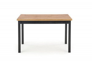 MASA DINING COBALT, STEJAR WOTAN/NEGRU, 120 CM, BLAT DIN PAL MELAMINAT, STIL VINTAGE - Img 8