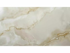 MASA DINING EXTENSIBILA, 160/240 CM, BEJ LUCIOS /NEGRU MAT, CONFECTIONATA DIN STICLA SECURIZATA, CERAMICA ONICE ORO SI METAL - Img 6