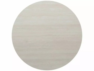 MASA DINING EXTENSIBILA CERAMIC, 120/160 CM, BEJ MAT/CASMIR, CONFECTIONATA DN METAL, CERAMICA TRAVERTIN SI STICLA SECURIZATA - Img 5