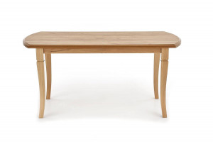 MASA DINING EXTENSIBILA FRYDERYK, STEJAR CRAFT, 160/240 CM, BLAT DIN MDF SI PICIOARE DIN LEMN MASIV , STIL CLASIC - Img 8