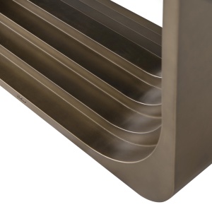 MASA DINING MAXFIELD 230cm, REALIZATA DIN METAL, STICLA SI CERAMICA, CULOARE BEJ, STIL MODERN, RICHMOND - Img 3