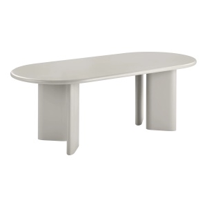 MASA DINING NAGANO 100x220x75 cm, REALIZATA DIN MDF, CULOARE NISIPIU, HOUSE NORDIC
