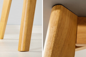 MASA DINING STIL NORDIC SCANDINAVIA 39207 DIN MDF SI LEMN MASIV - Img 5