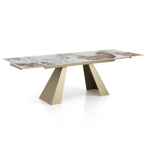 MASA EXTENSIBILA 160/240CM, HUT 1, DIN METAL SI CERAMICA, ARTIM GROUP SELECTION - Img 2
